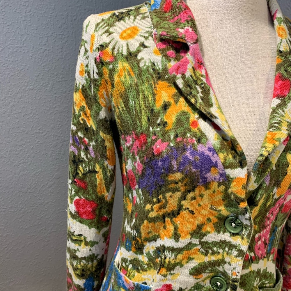 Anthropologie spring/summer sweater blazer